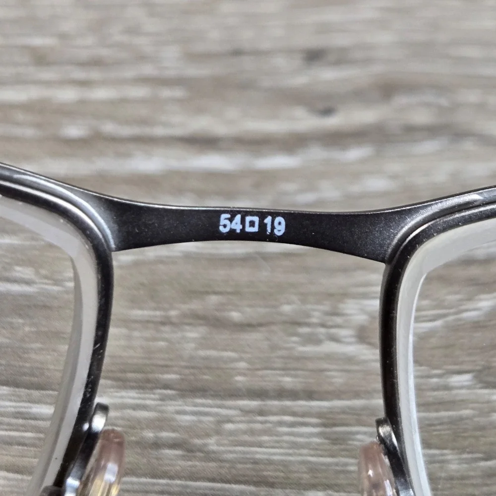 Ray-Ban RB6331 2620 Gunmetal Half Rim Men's Eyeglass Frame only